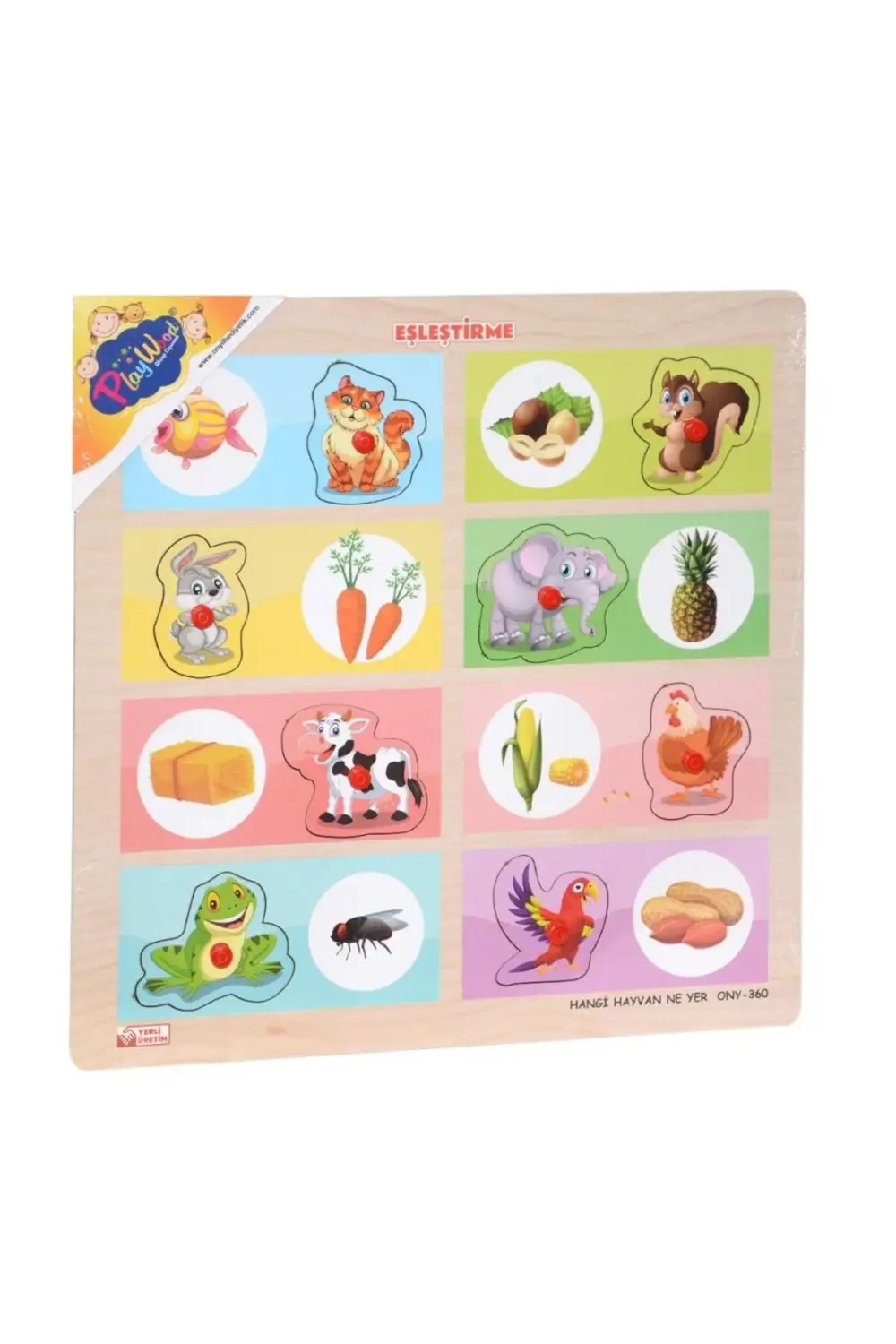 Nessiworld ONY-360-361 Onyıl, Ahşap Tutmalı Eşleştirme - Hangi Ha