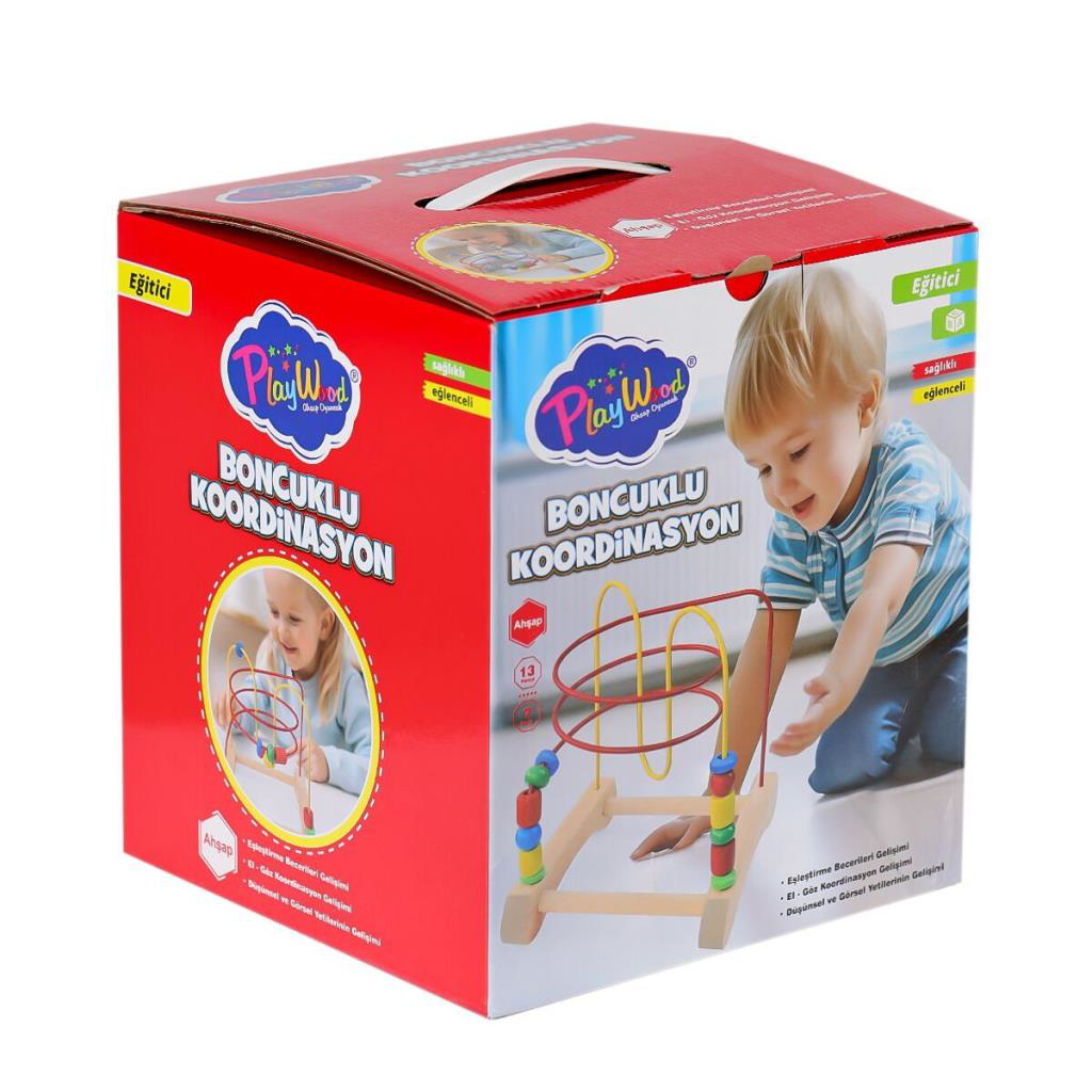 Just Cheap Store ONY-410 Ahşap Boncuklu Koordinasyon -Onyıl Oyunc