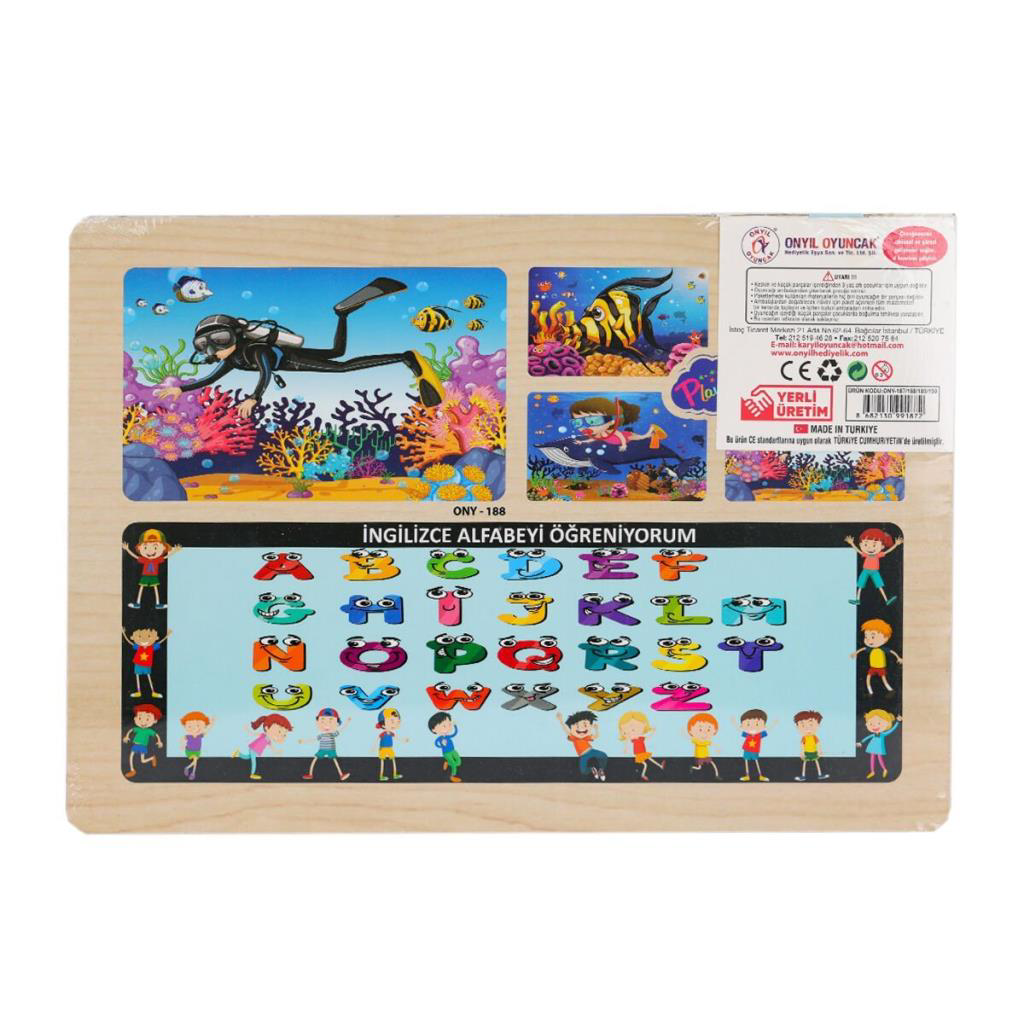 Just Cheap Store ONY-187-188-189-190 Ahşap Eğitici Puzzle Denizde Just Cheap Store ONY-187-188-189-190 Ahşap Eğitici Puzzle Denizde