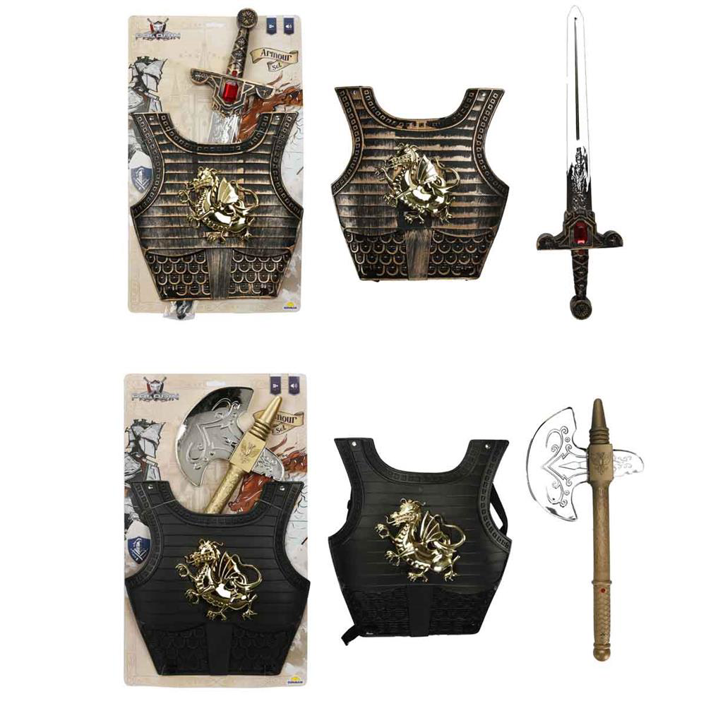 Nessiworld ÖVALYE SET KILIÇ/BALTA/ZIRH SESLİ -SUN Nessiworld ÖVALYE SET KILIÇ/BALTA/ZIRH SESLİ -SUN