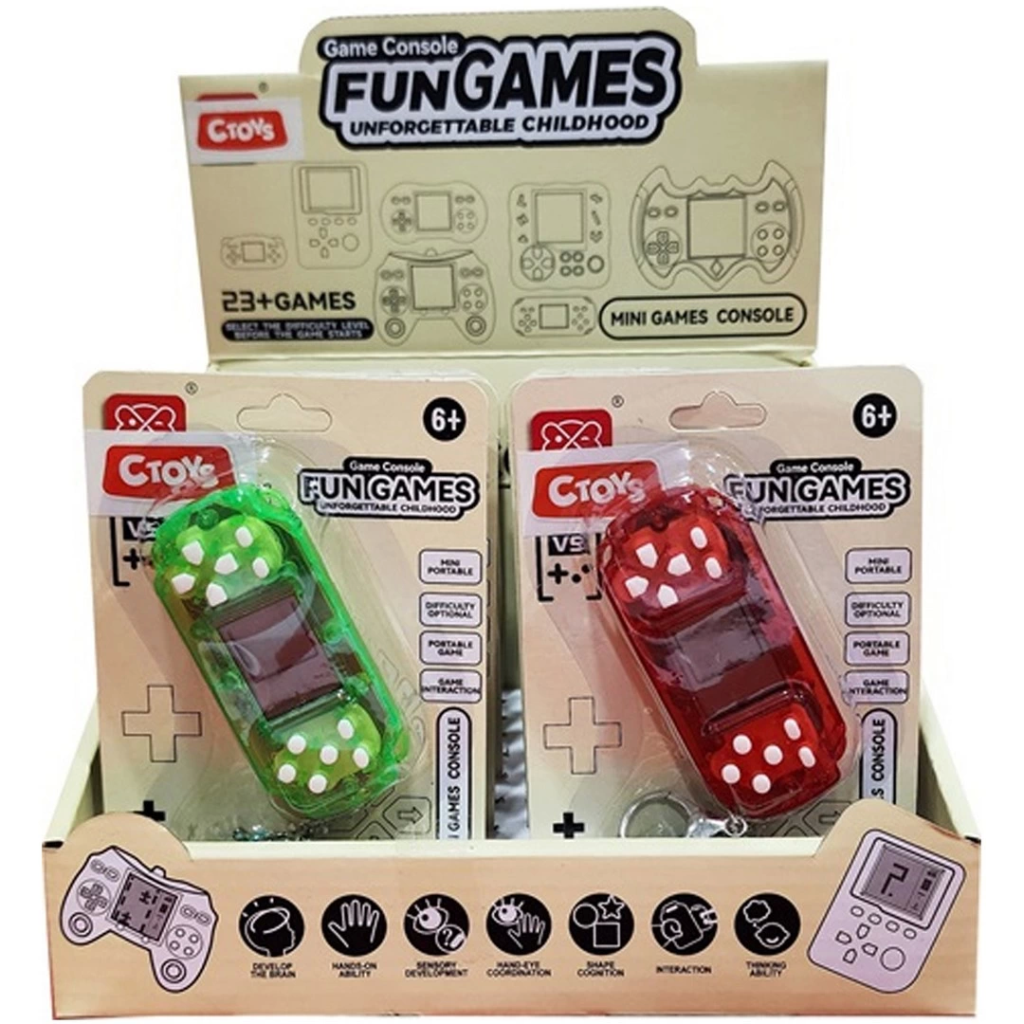 Nessiworld Oyuncak Anahtarlıklı Mini Oyun Konsolu