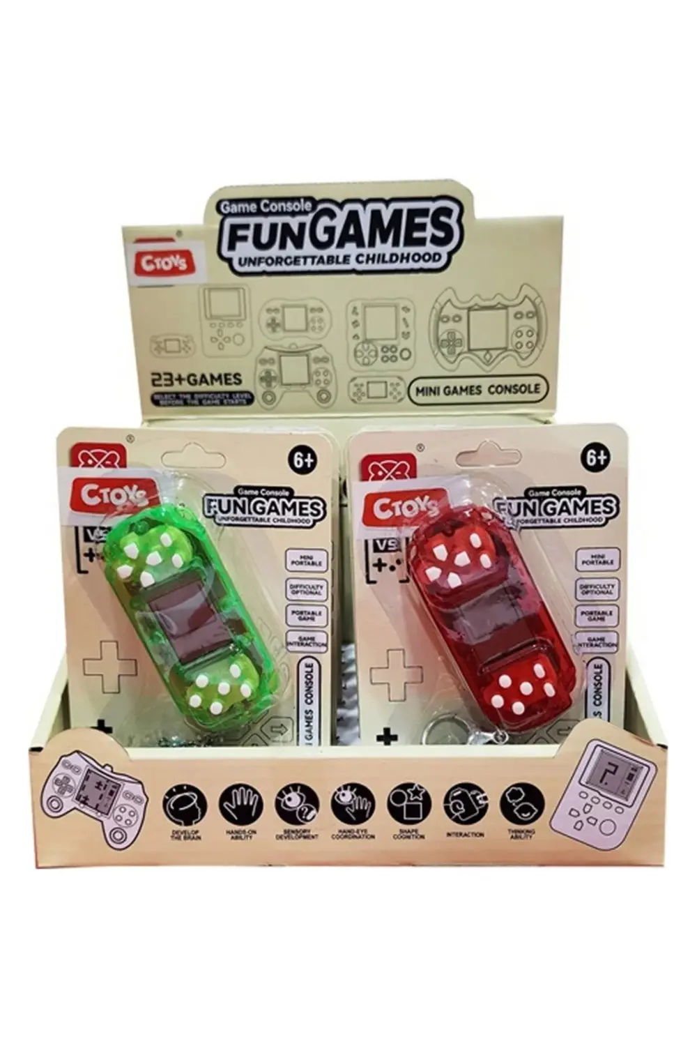 Nessiworld Oyuncak Anahtarlıklı Mini Oyun Konsolu