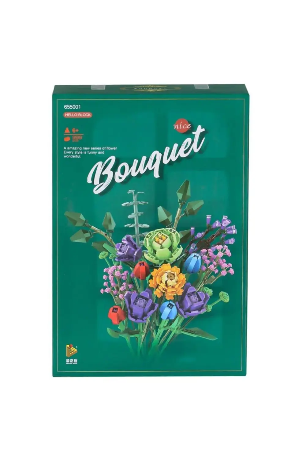 Nessiworld P655001 Panlos Çiçek Buketi 999 Parça Blok Seti -Vagon Nessiworld P655001 Panlos Çiçek Buketi 999 Parça Blok Seti -Vagon