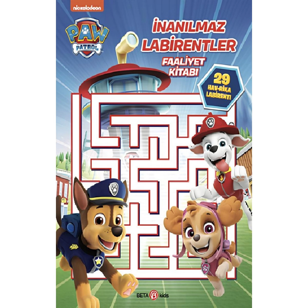 Nessiworld Paw Patrol İnanılmaz Labirentler Faaliyet Kitabı 38079 Nessiworld Paw Patrol İnanılmaz Labirentler Faaliyet Kitabı 38079