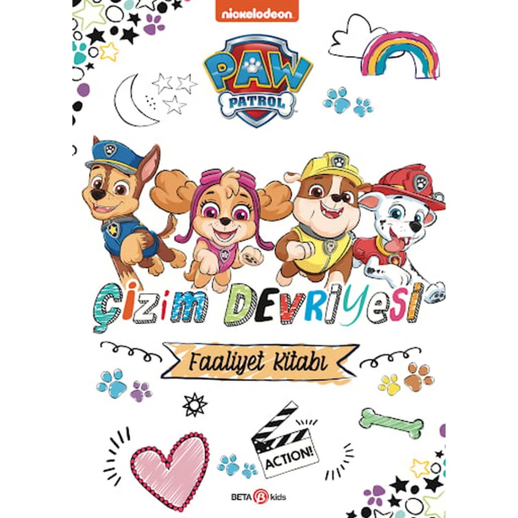 Nessiworld Paw Patrol Çizim Devriyesi Faaliyet Kitabı Nessiworld Paw Patrol Çizim Devriyesi Faaliyet Kitabı