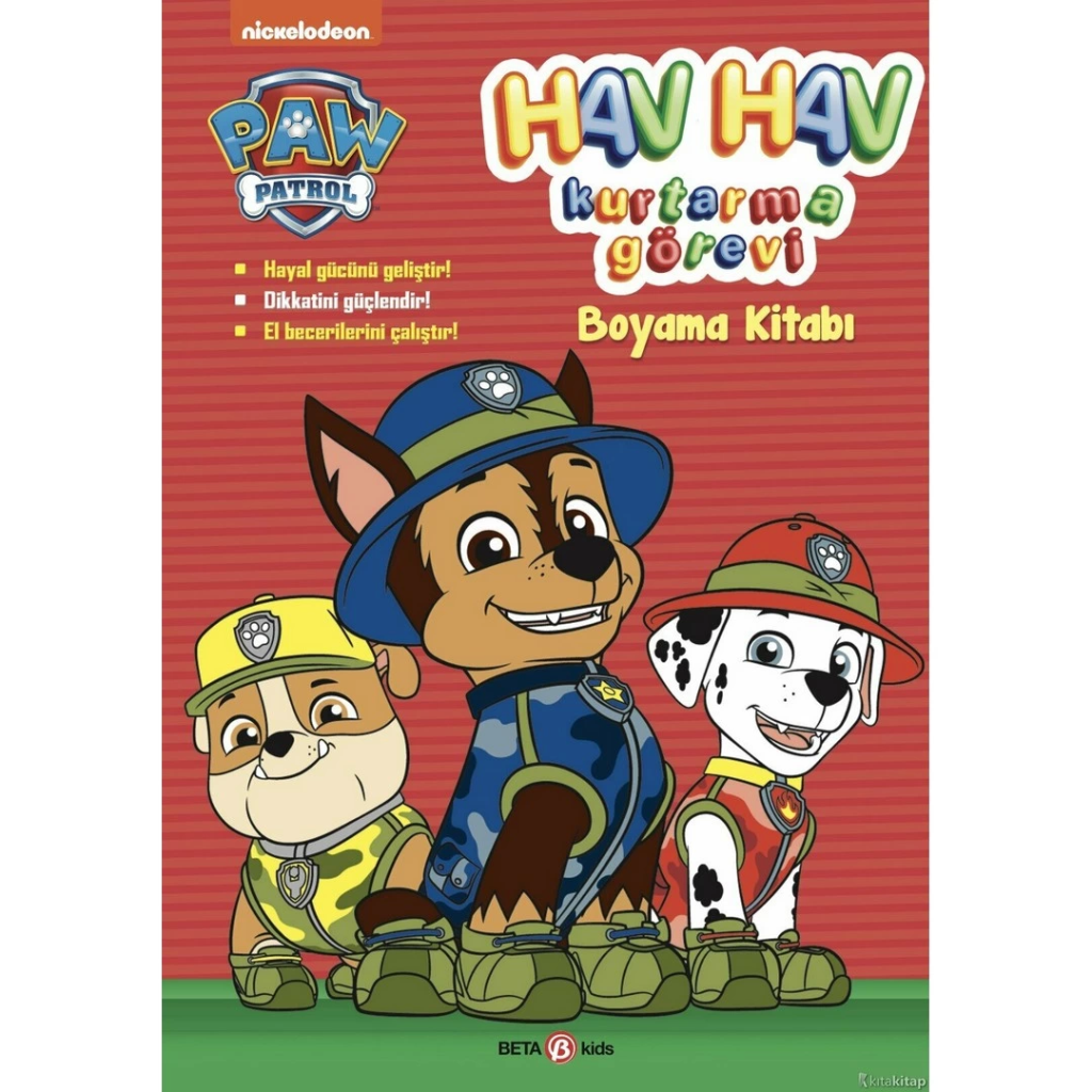 Nessiworld Paw Patrol Hav Hav Kurtarma Görevi Boyama Kitabı Nessiworld Paw Patrol Hav Hav Kurtarma Görevi Boyama Kitabı