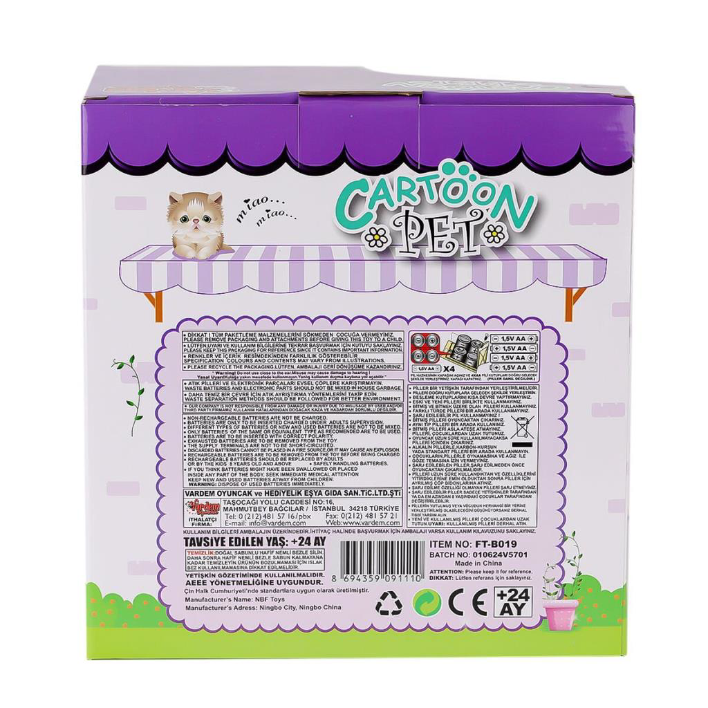 Nessiworld PFT-B019 Yürüyen Tasmalı Peluş Köpek