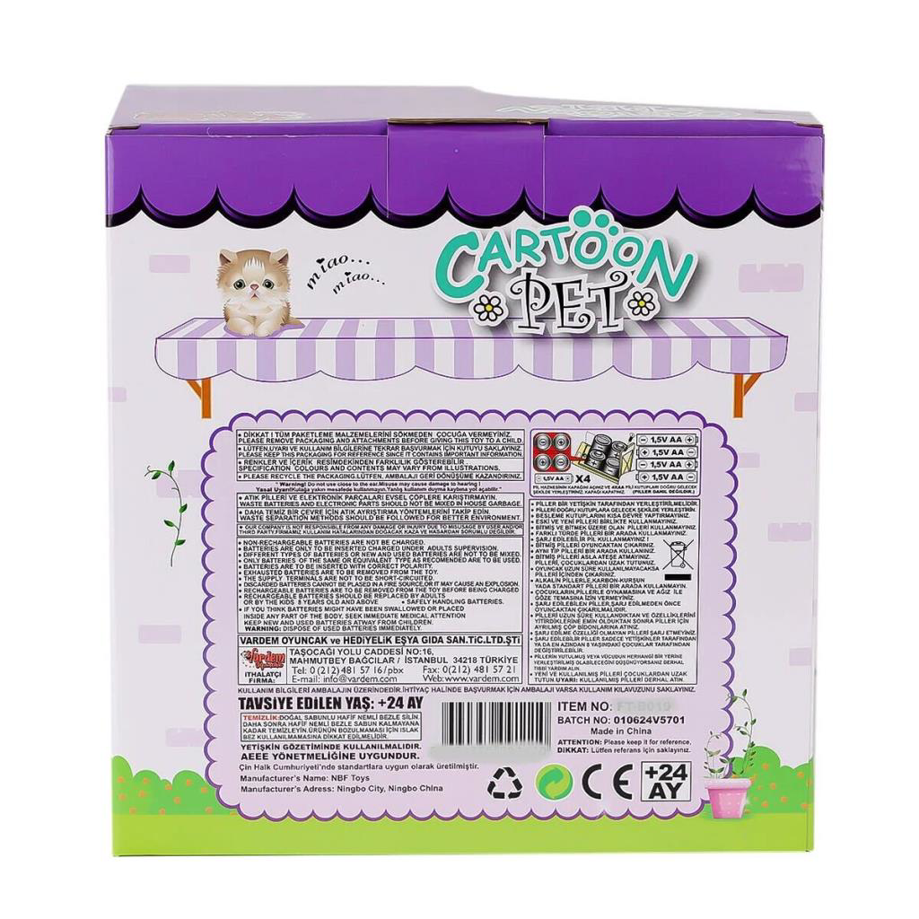 Nessiworld PFT-B025 Yürüyen Tasmalı Peluş Köpek