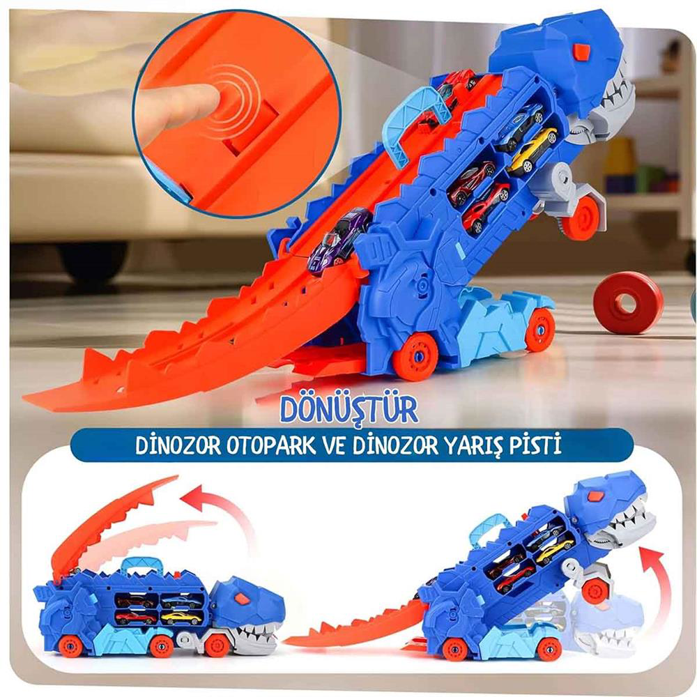 Nessiworld PİST SET DÖNÜŞEN DİNAZR FIRLATICILN -SUN Nessiworld PİST SET DÖNÜŞEN DİNAZR FIRLATICILN -SUN