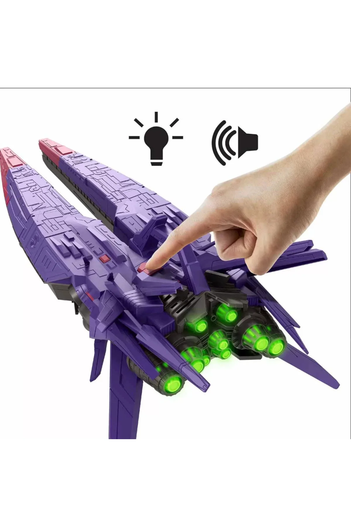 NessiWorld Pixar Lightyear Zurg XL Ana Savaş Uçağı HHM23