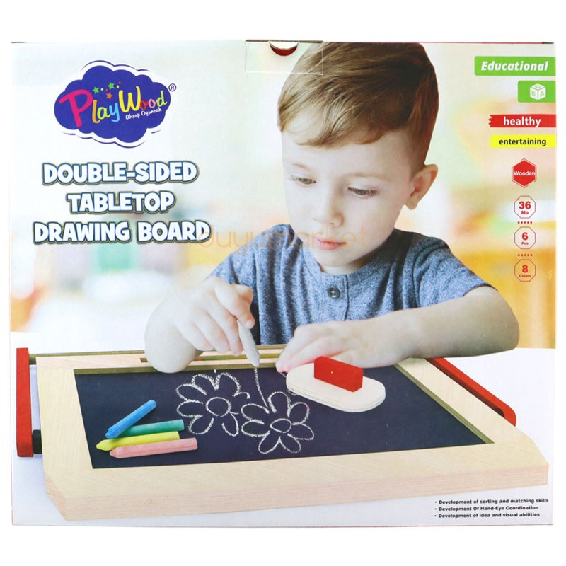Nessiworld PlayWood Ahşap Masa Üstü Yazı Tahtası 385 Nessiworld PlayWood Ahşap Masa Üstü Yazı Tahtası 385