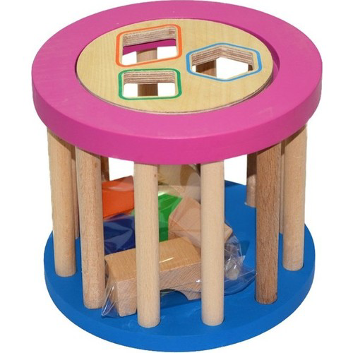 Nessiworld PlayWood Ahşap Eğitici Silindir Bultak 374 Nessiworld PlayWood Ahşap Eğitici Silindir Bultak 374