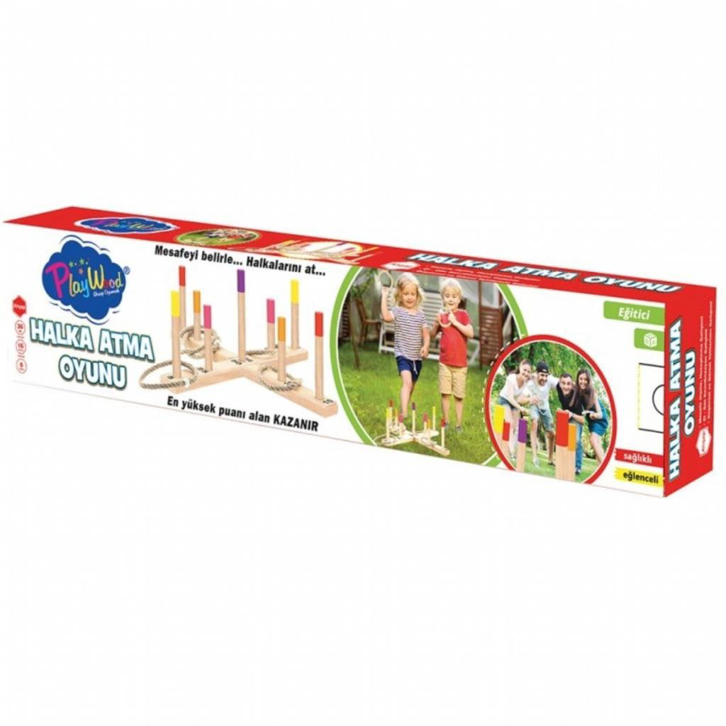 Nessiworld PlayWood Ahşap Halka Atma Oyunu 352 Nessiworld PlayWood Ahşap Halka Atma Oyunu 352