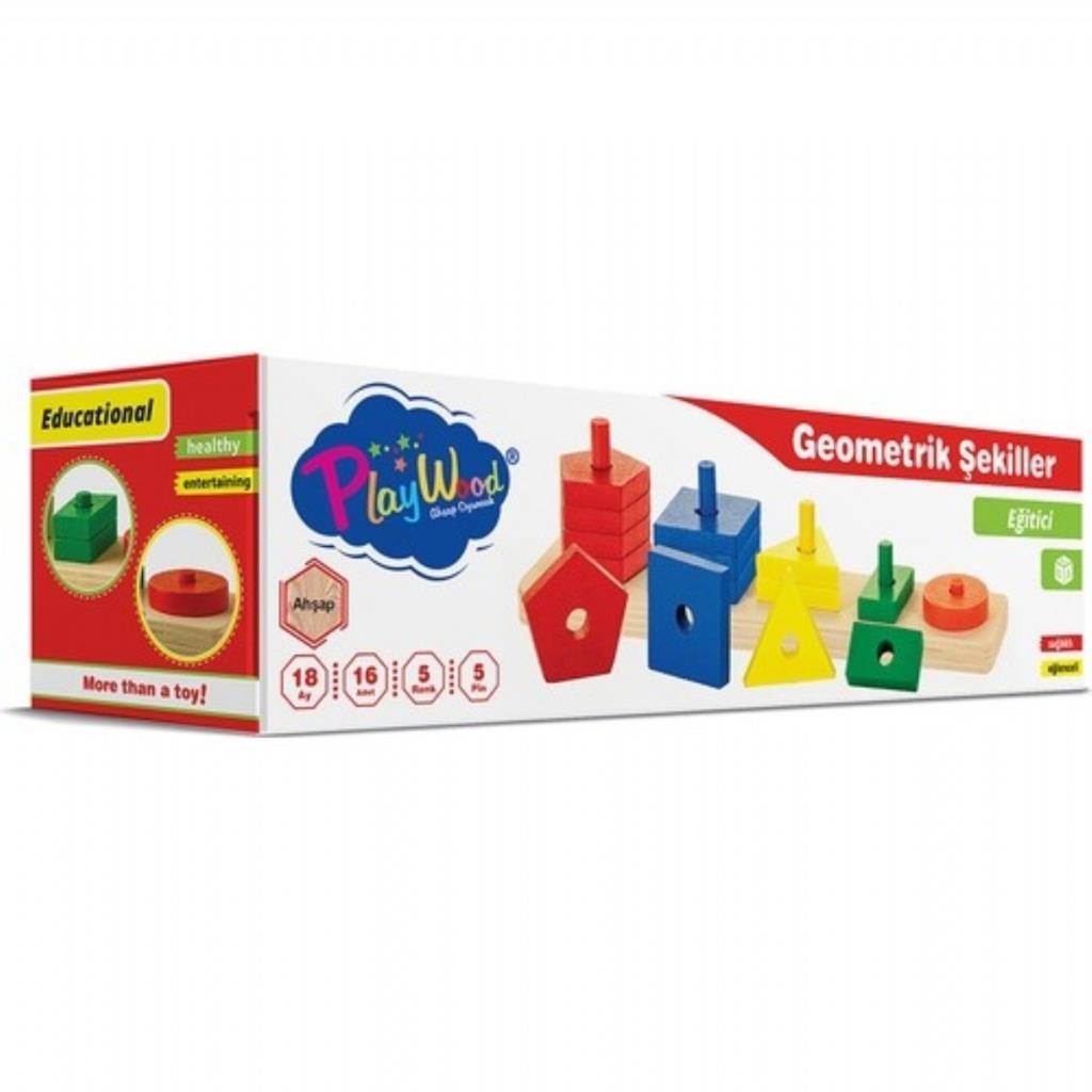 Nessiworld PlayWood Geometrik Şekiller 305 Nessiworld PlayWood Geometrik Şekiller 305