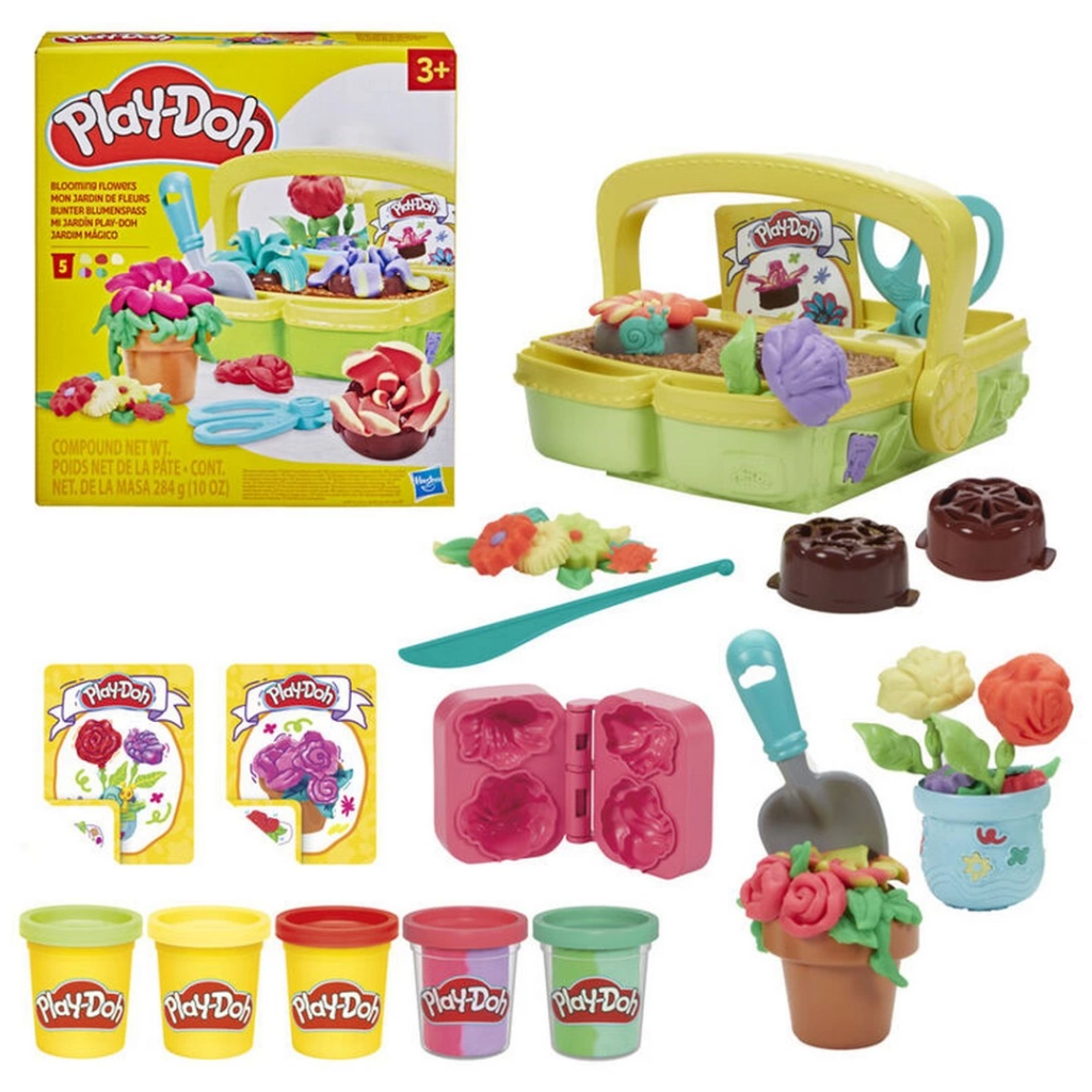 Nessiworld Play-Doh Renkli Çiçekler Botanik Oyun Seti Nessiworld Play-Doh Renkli Çiçekler Botanik Oyun Seti