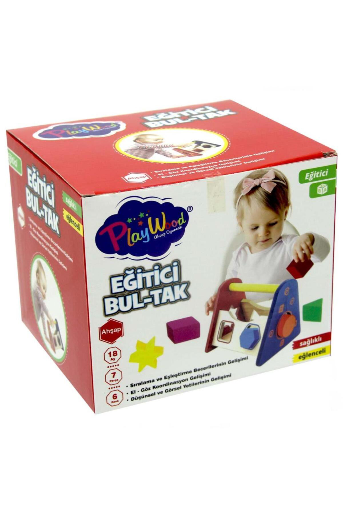 Nessiworld  Playwood Eğitici Ahşap Bultak