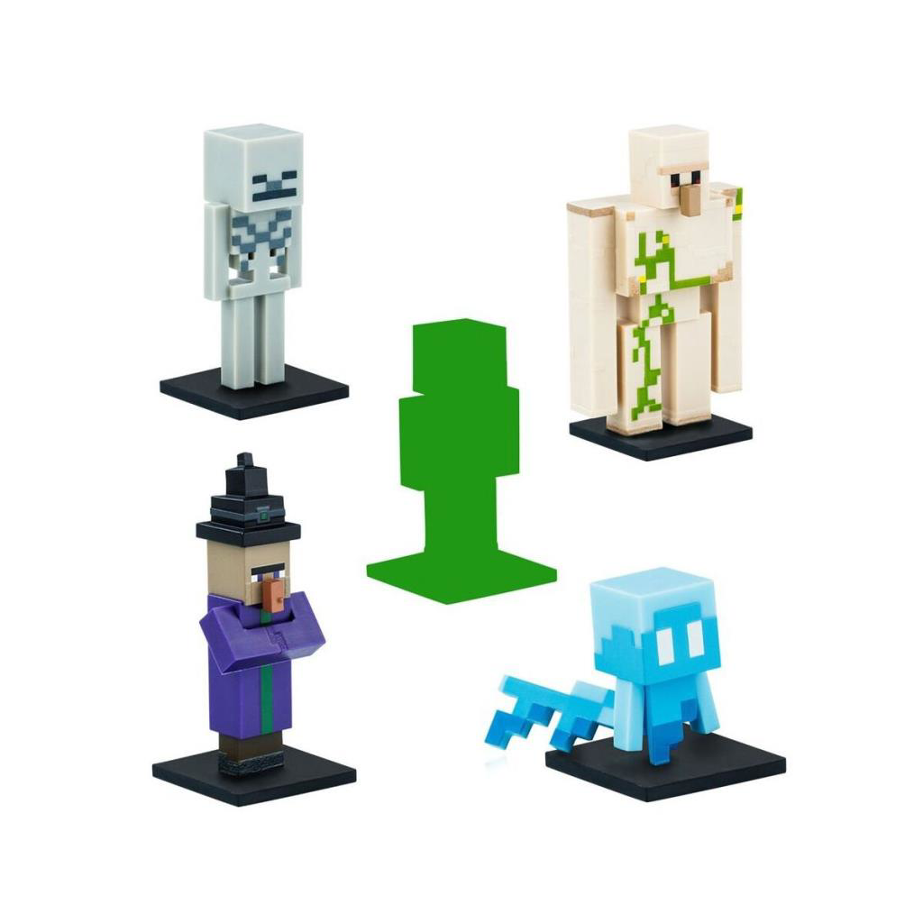 Nessiworld PMI MC2040 Minecraft 3D Figür Toppeez 5li Set Nessiworld PMI MC2040 Minecraft 3D Figür Toppeez 5li Set