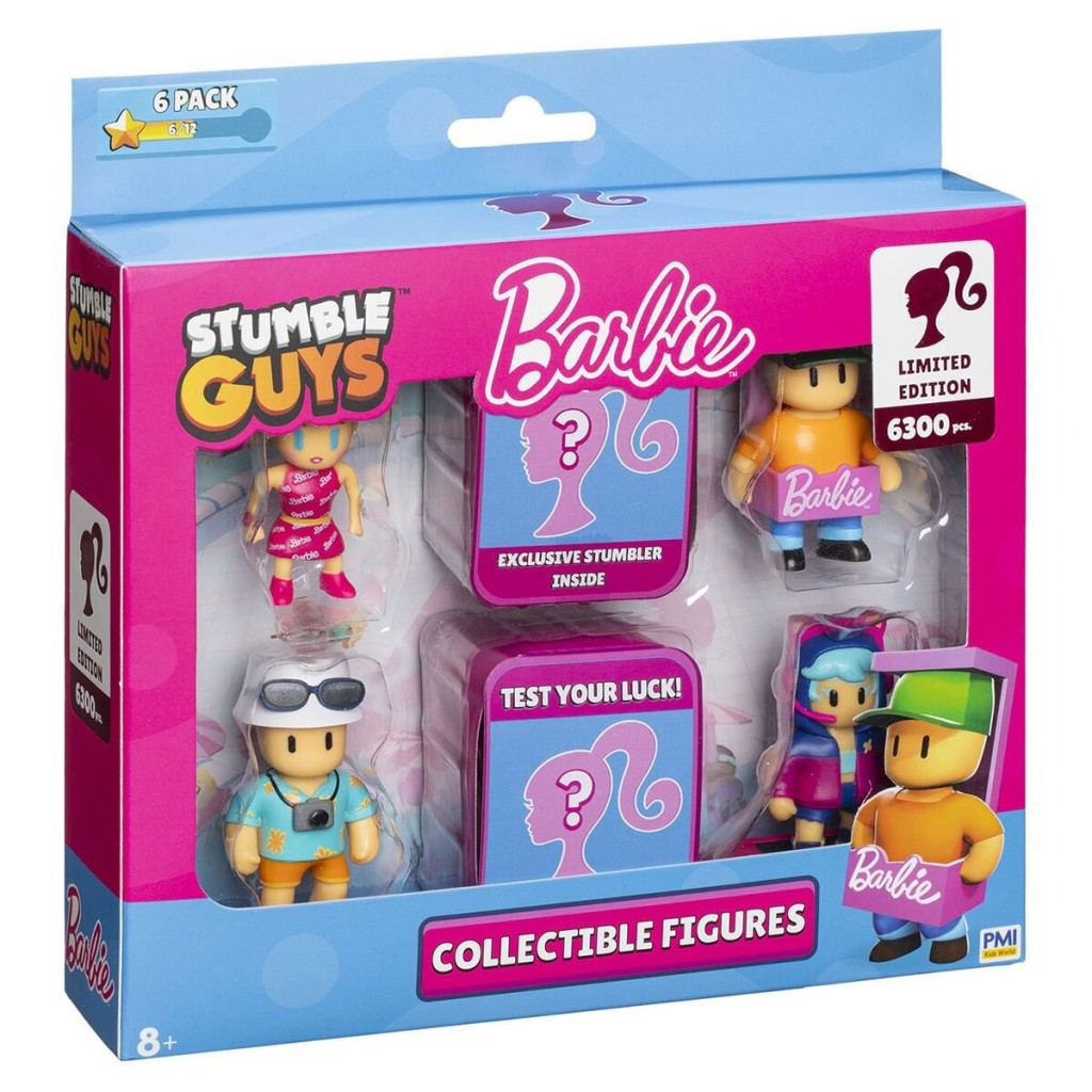Nessiworld PMI SGB2060 STUMBLE GUYS BARBİE FİGÜR 6LI SET Nessiworld PMI SGB2060 STUMBLE GUYS BARBİE FİGÜR 6LI SET