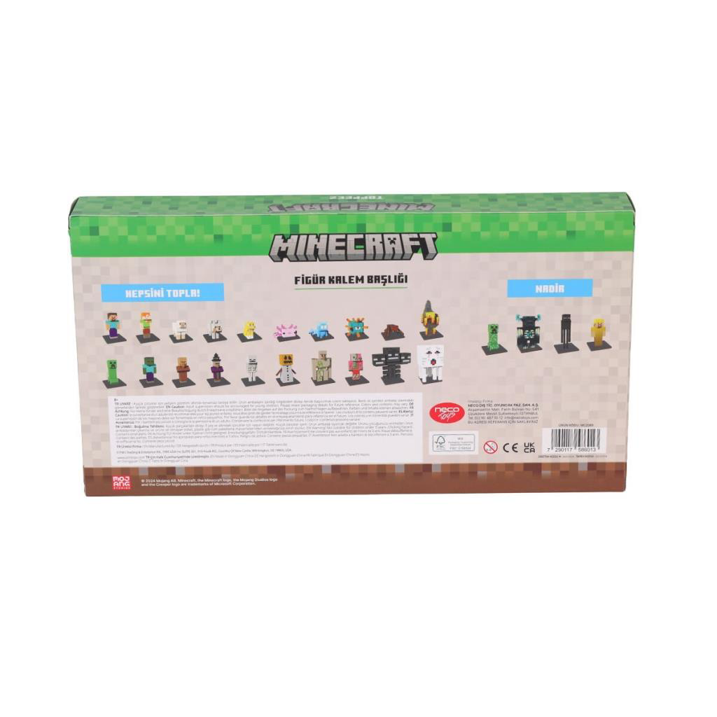 Nessiworld PMI MC2080 Minecraft 3D Figür Toppeez 
12li Delüks Set