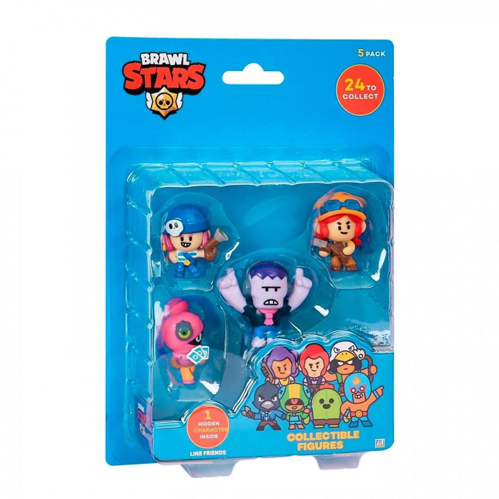 Nessiworld PMI/BRW2040 Brawl Stars 5'li Figür -Necotoys Nessiworld PMI/BRW2040 Brawl Stars 5'li Figür -Necotoys