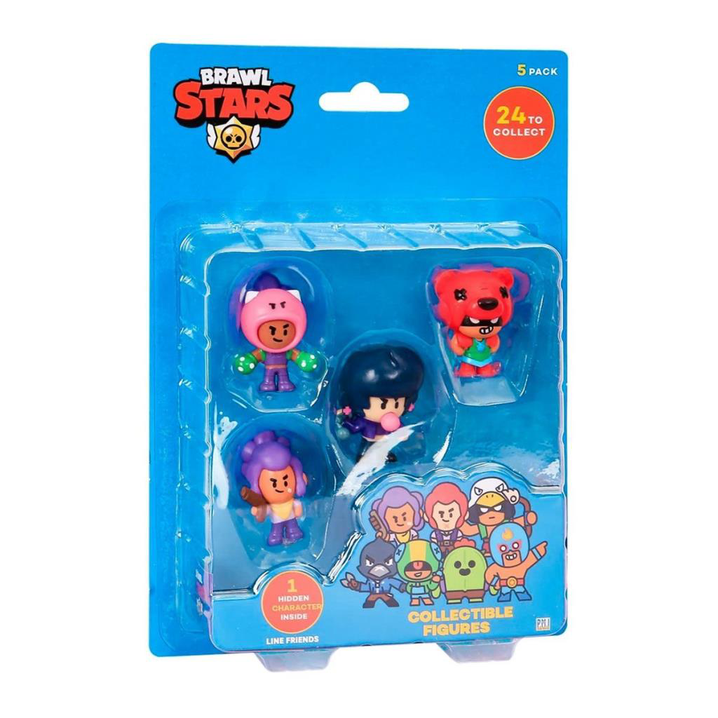 Nessiworld PMI/BRW2040 Brawl Stars 5'li Figür -Necotoys Nessiworld PMI/BRW2040 Brawl Stars 5'li Figür -Necotoys