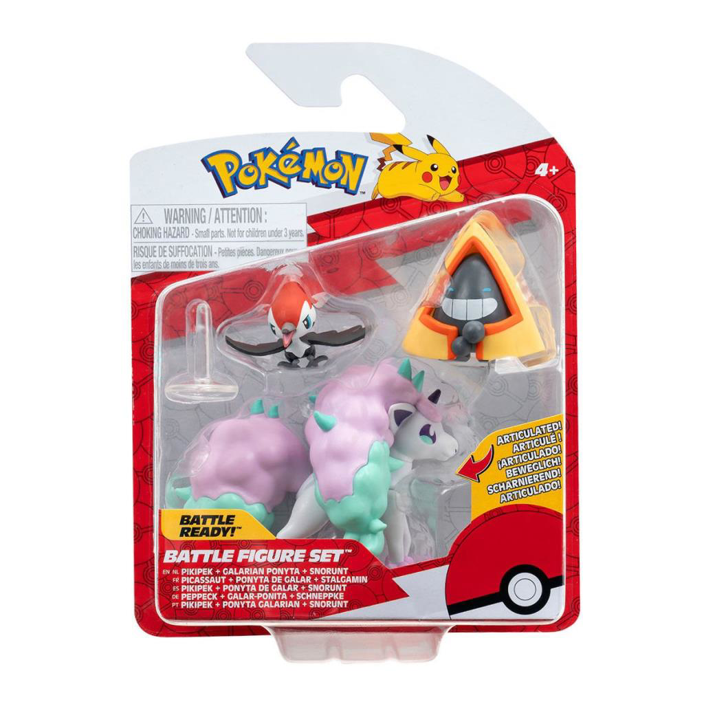 Nessiworld POK 95155-K Pokemon Battle 3'lü Figür Seti