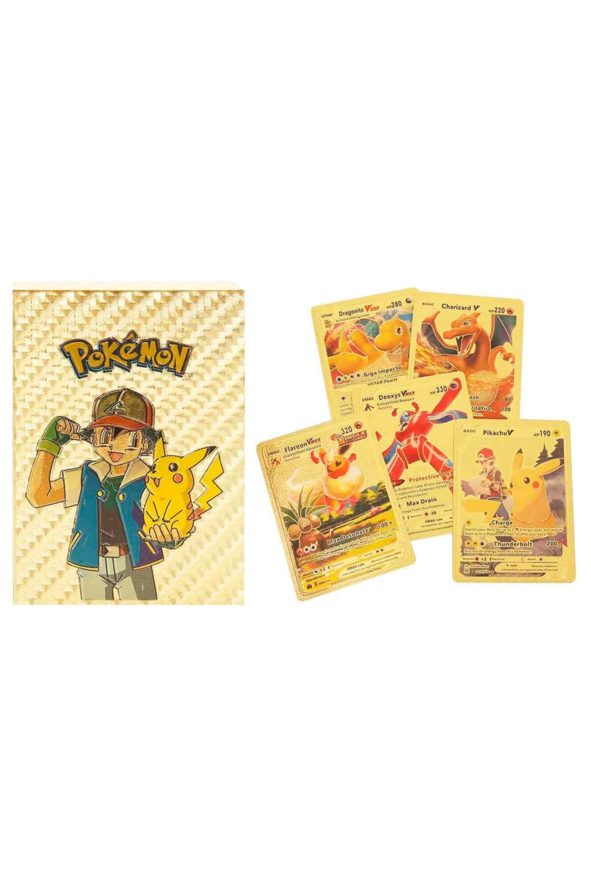 Nessiworld  Pokemon Starter Kartlari Gold 55'Li Paket