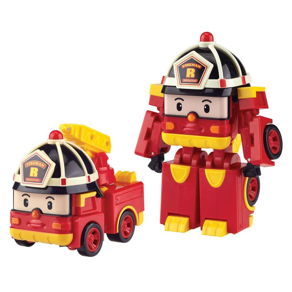 Nessiworld POLI MRT-0652 Robocar Poli Transforming Robot Roy Figü