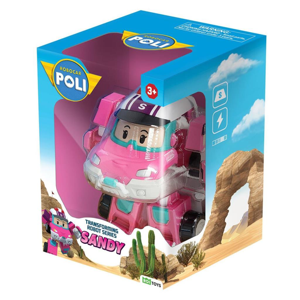 Nessiworld POLI MRT-0657 Robocar Transforming Robot Figür Sandy