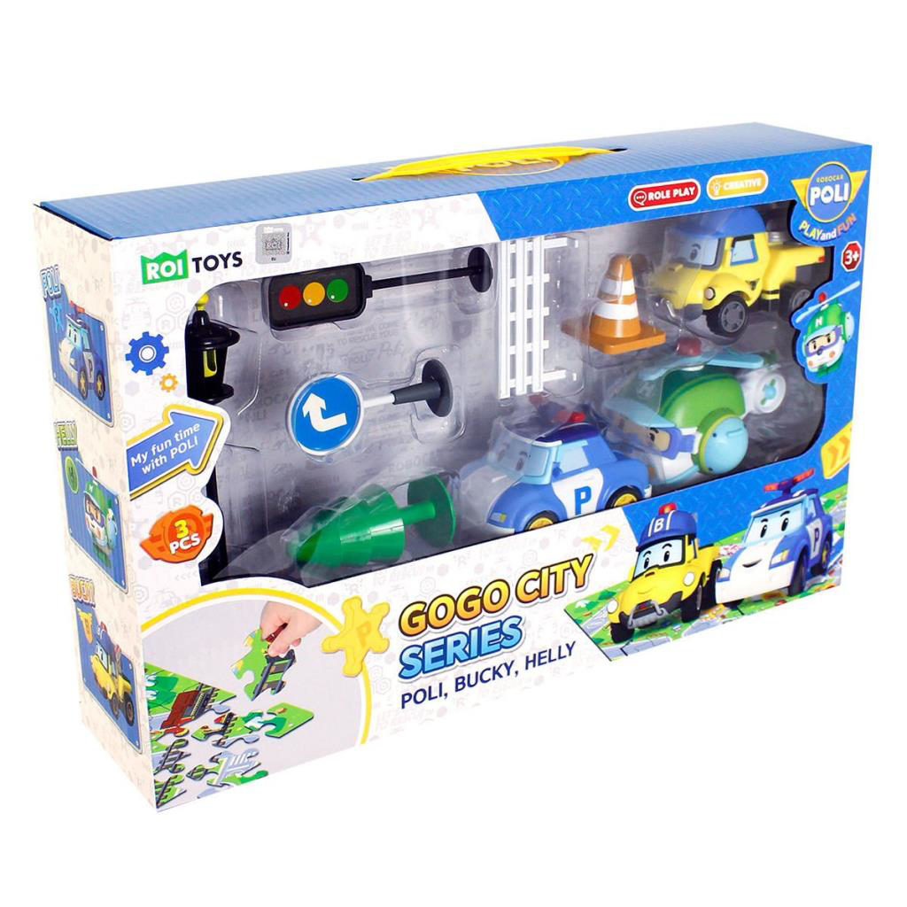 Nessiworld POLI-ZR-912 Robocar Poli Gogo City Seri Poli Burky Hel Nessiworld POLI-ZR-912 Robocar Poli Gogo City Seri Poli Burky Hel