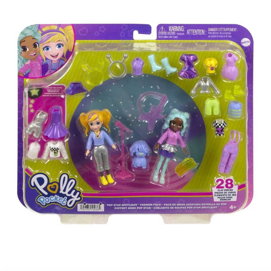Just Cheap Store Polly Pocket ve Arkadaşları Farklı Moda Aksesuar