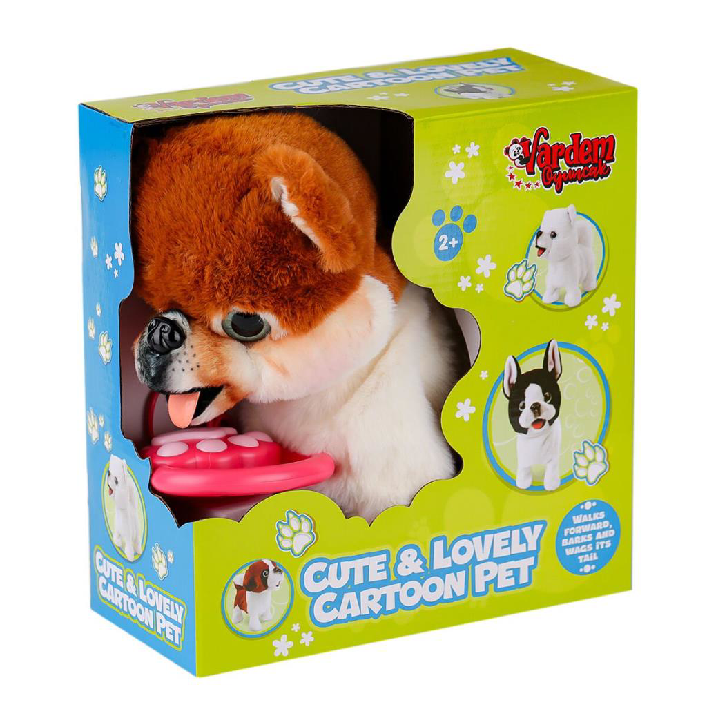 Nessiworld PR66699-26 Yürüyen Tasmalı Peluş Köpek Nessiworld PR66699-26 Yürüyen Tasmalı Peluş Köpek