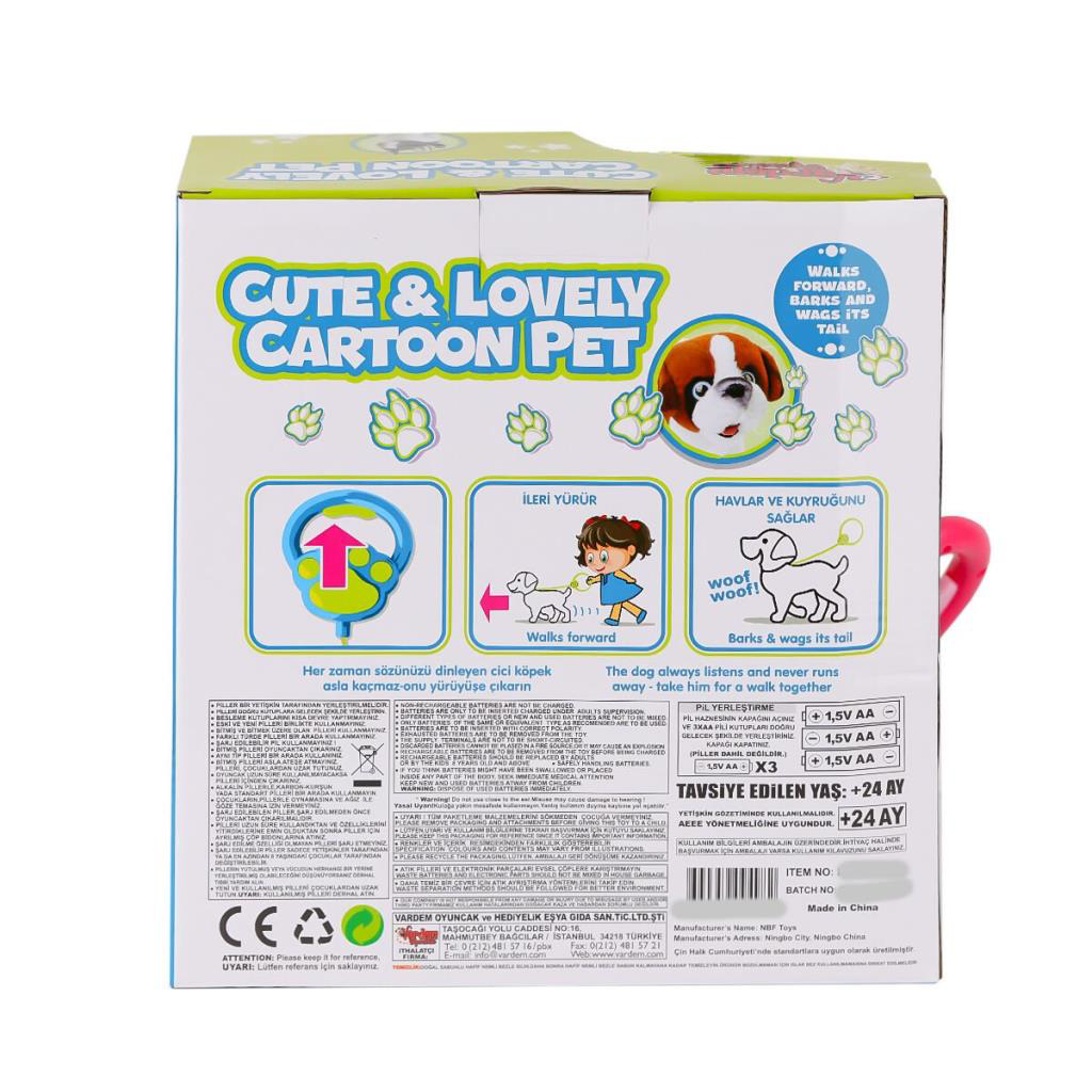 Nessiworld PR66304-26 Yürüyen Tasmalı Fino Köpek Nessiworld PR66304-26 Yürüyen Tasmalı Fino Köpek