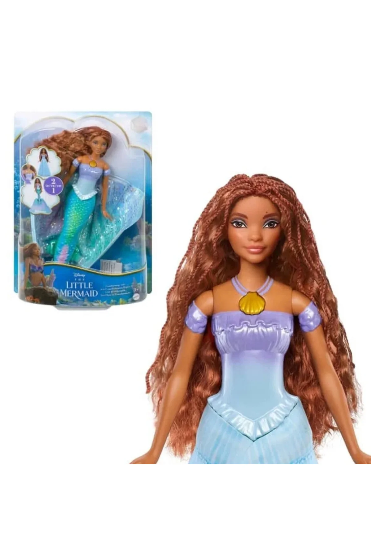 NessiWorld Prenses Deniz Kızına Dönüşebilen Ariel HLX13
