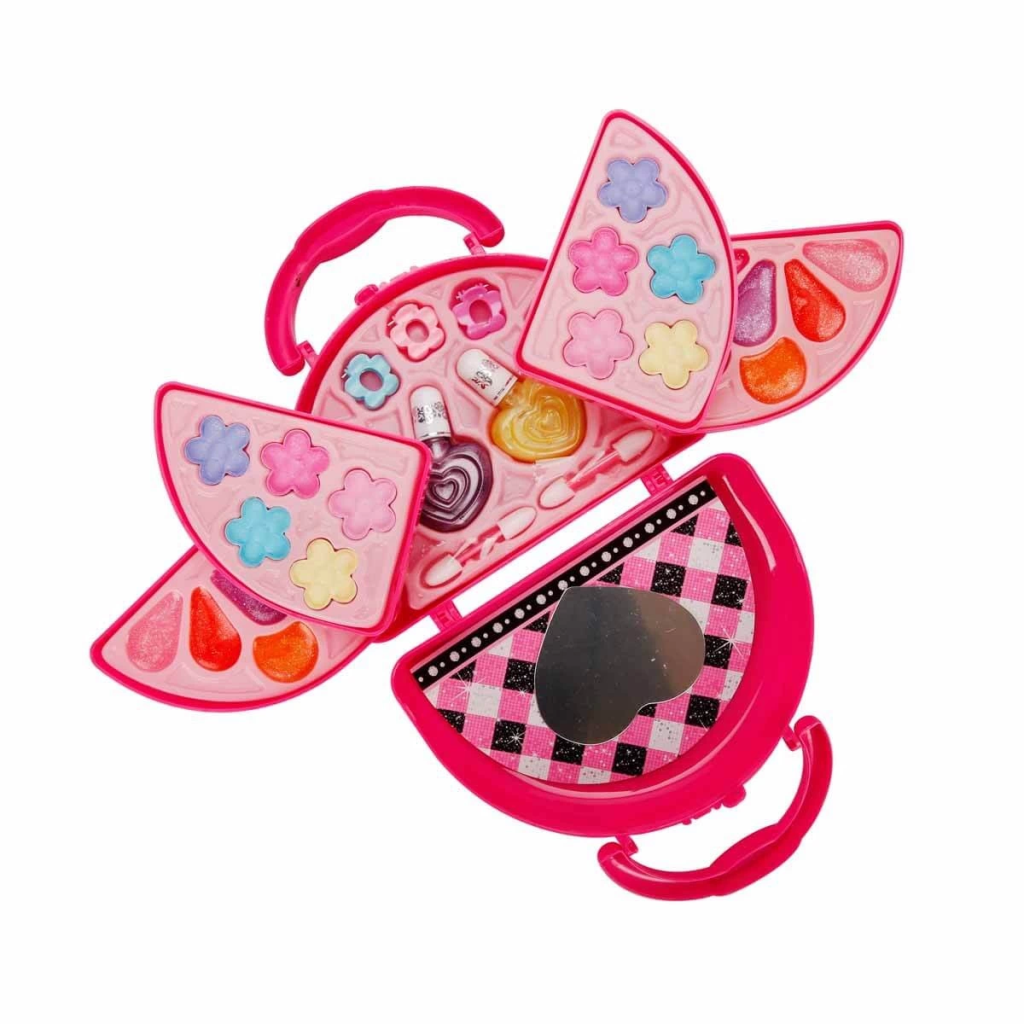 Nessiworld Pretty Pinky 3 Katlı Pembe Çantalı Makyaj Seti Nessiworld Pretty Pinky 3 Katlı Pembe Çantalı Makyaj Seti