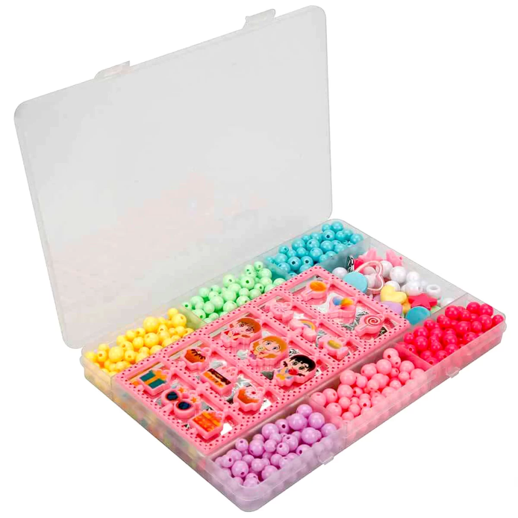 Just Cheap Store Pretty Pinky Renkli Boncuklar Seti Just Cheap Store Pretty Pinky Renkli Boncuklar Seti