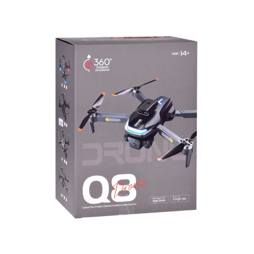 Nessiworld Q8 Kameralı Drone Mini 2.4 GHz Nessiworld Q8 Kameralı Drone Mini 2.4 GHz