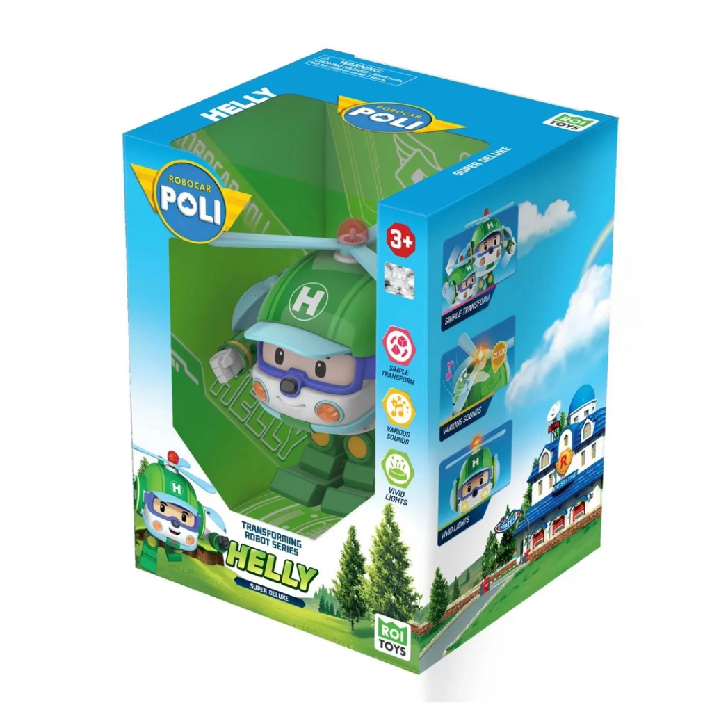 Nessiworld Robocar Poli Büyük Transforming Robot Helly