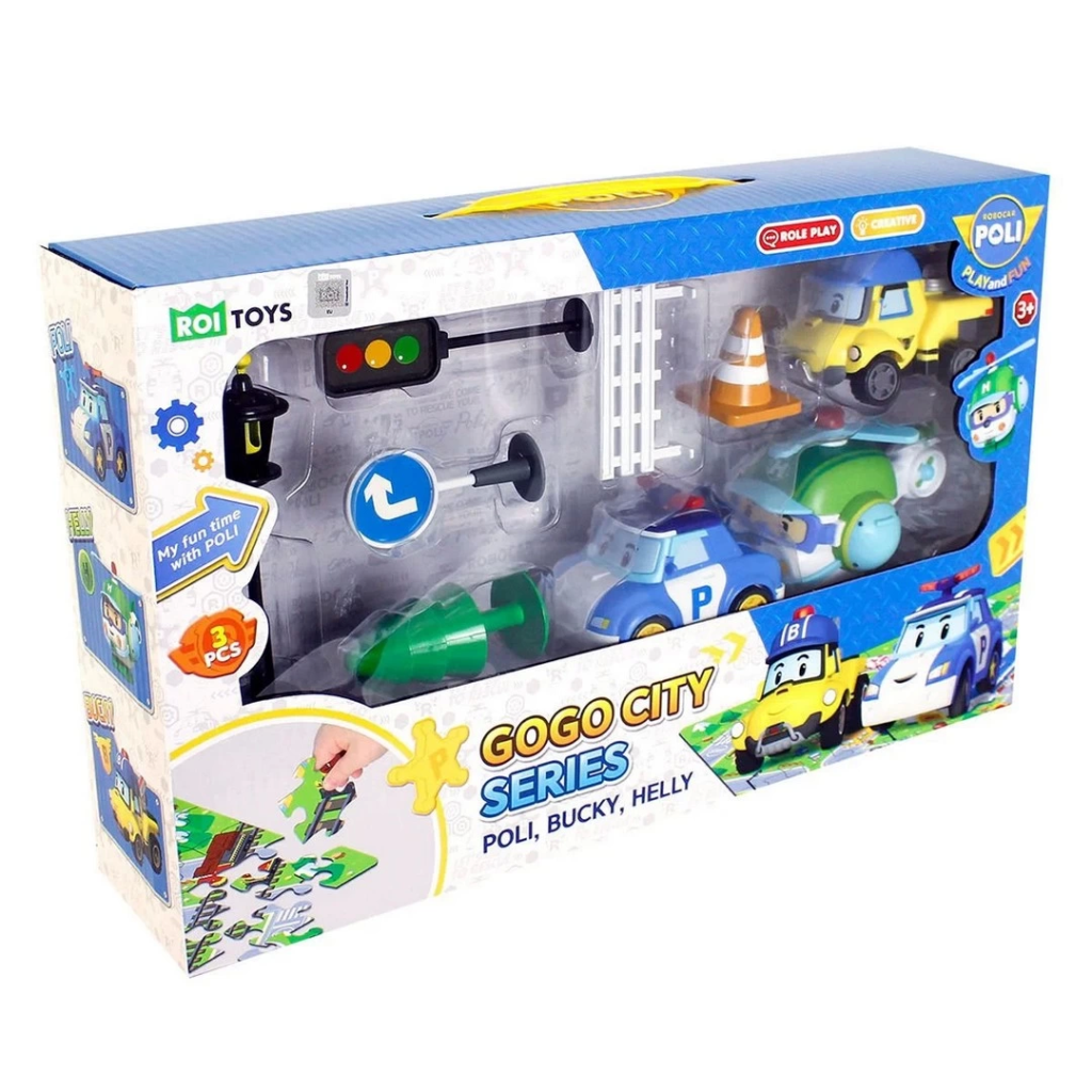 Just Cheap Store Robocar Poli Gogo City Series Oyun Seti