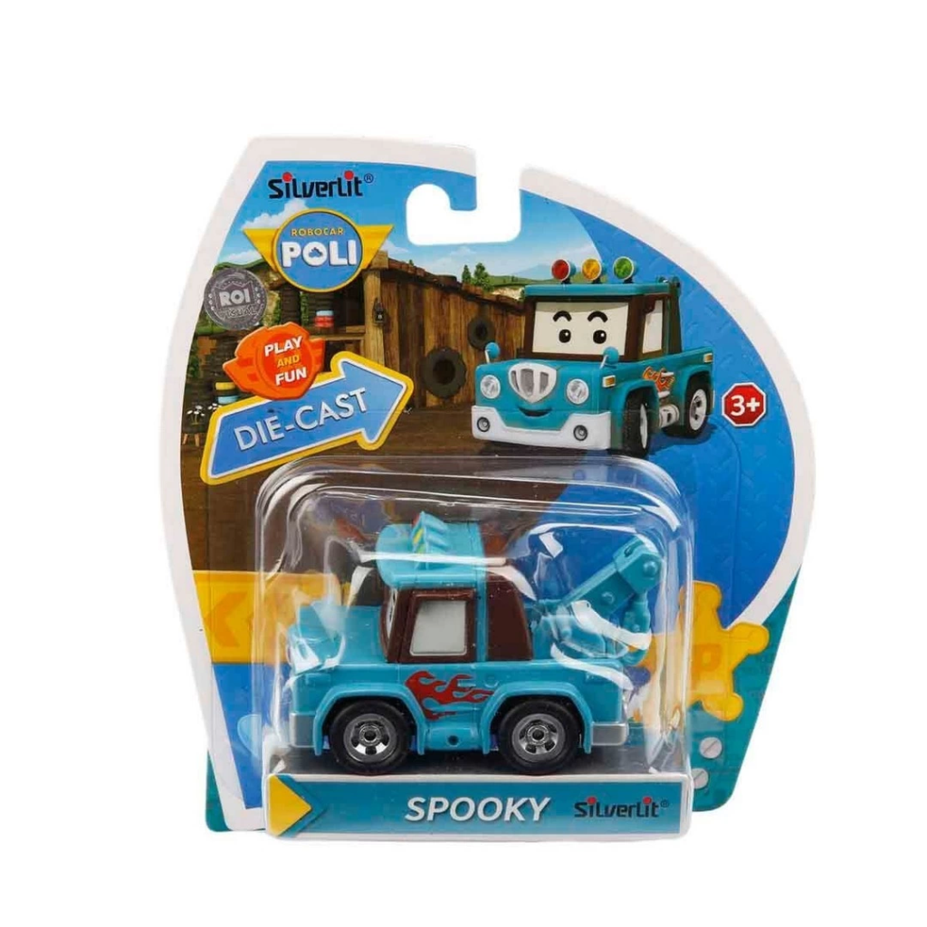 Nessiworld Robocar Poli Metal Araç Karakter Figür Spooky Nessiworld Robocar Poli Metal Araç Karakter Figür Spooky