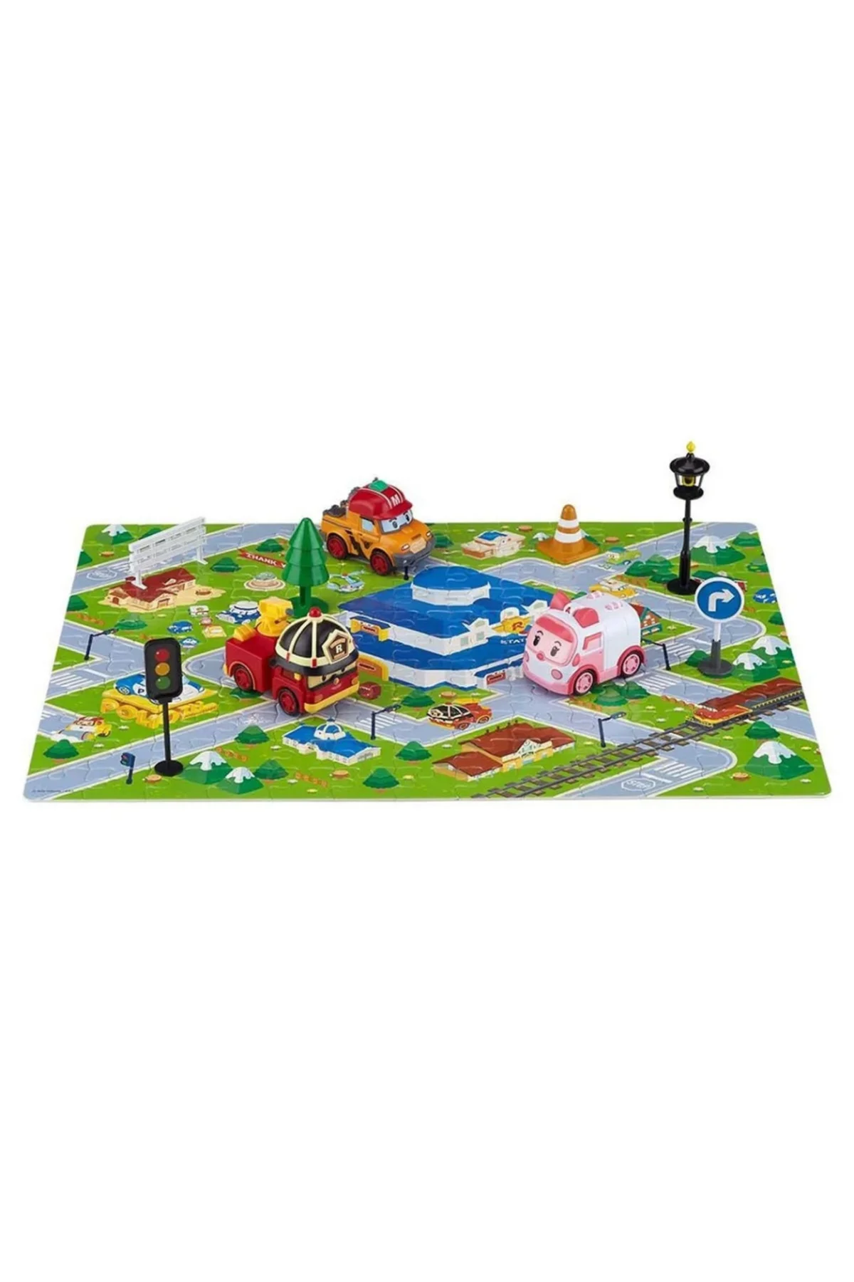 Nessiworld Robocar Poli Gogo City Series Oyun Seti/Bay Her Telden