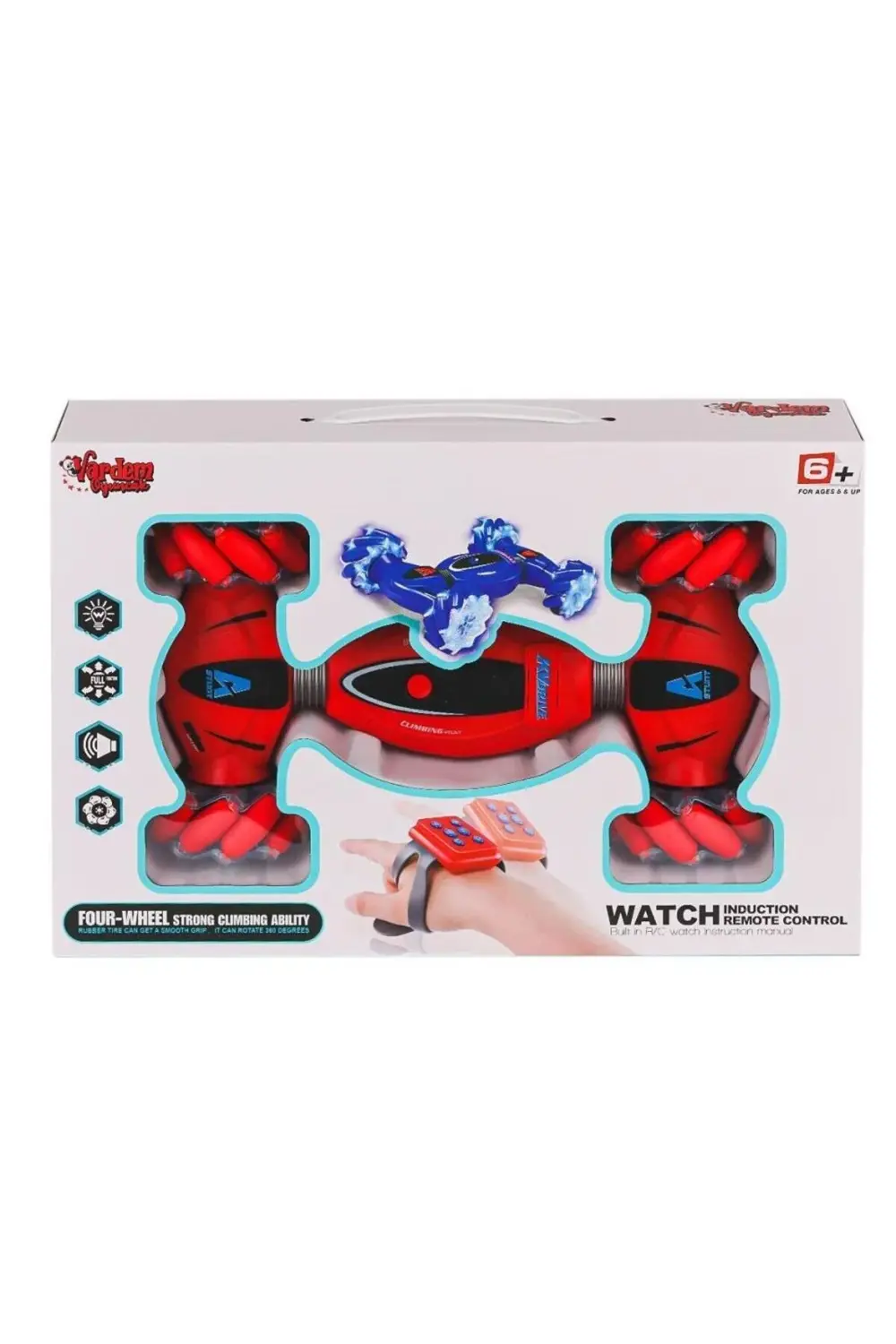 Nessiworld RQ2093 Bilekten Kontrollü Işıklı ve Müzikli 4 Teker Tı