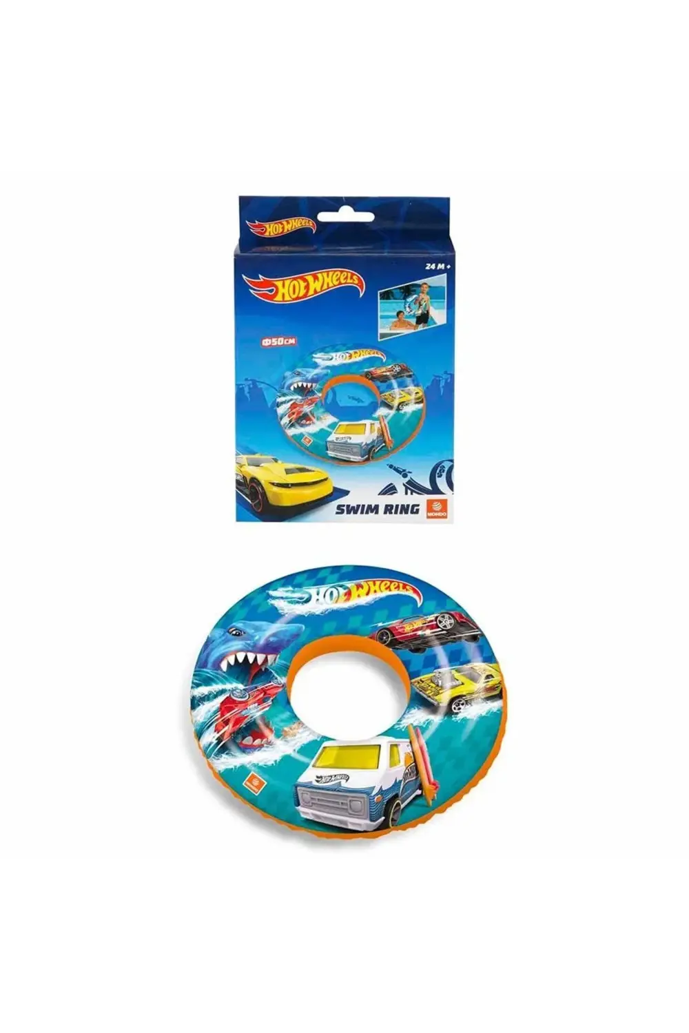 Nessiworld S00016876 ŞİŞME CAN SİMİDİ HT WHEELS 50CM -SUN