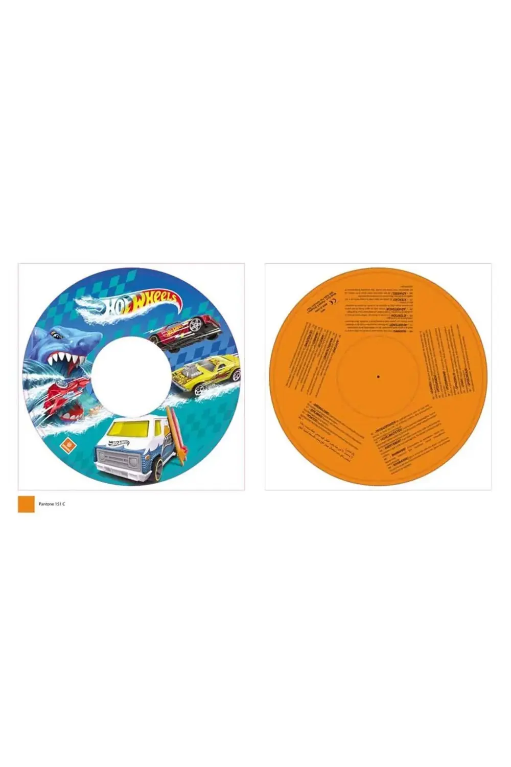 Nessiworld S00016876 ŞİŞME CAN SİMİDİ HT WHEELS 50CM -SUN