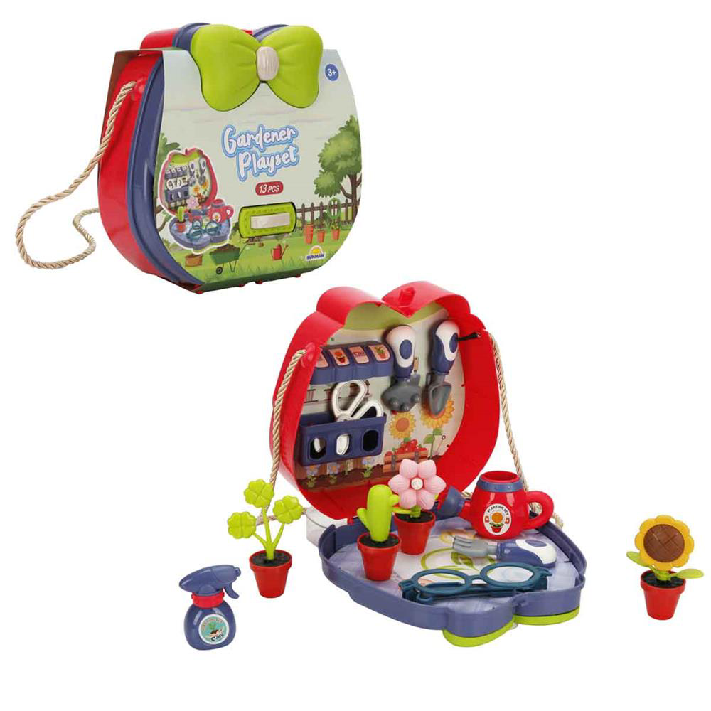 Nessiworld S00004261 OYUN SET BAHÇIVAN SETİ PLSTK ÇNTALI -SUN