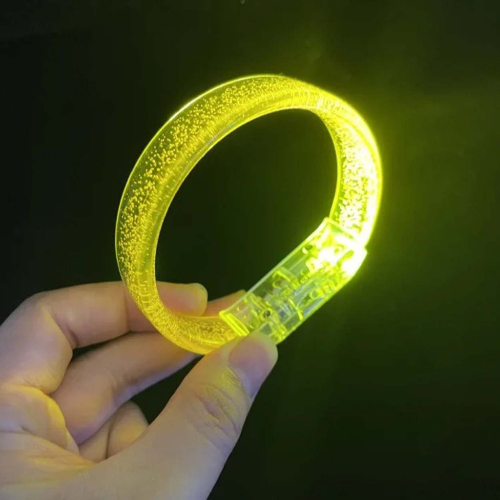 Nessiworld Sarı Led Işıklı Baskı Yapılabilen Pilli Bileklik Bilez Nessiworld Sarı Led Işıklı Baskı Yapılabilen Pilli Bileklik Bilez