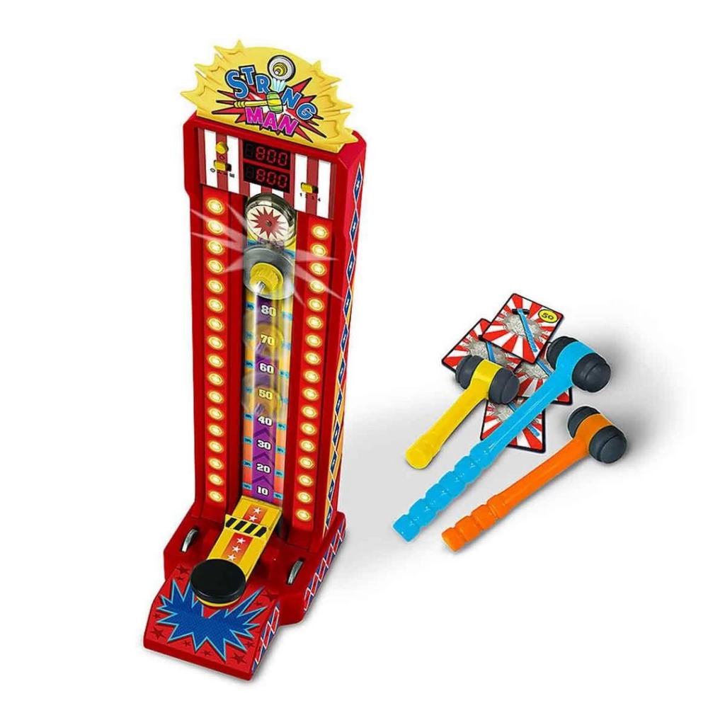 Nessiworld Sesli Elektronik Arcade Strongman Oyunu Nessiworld Sesli Elektronik Arcade Strongman Oyunu