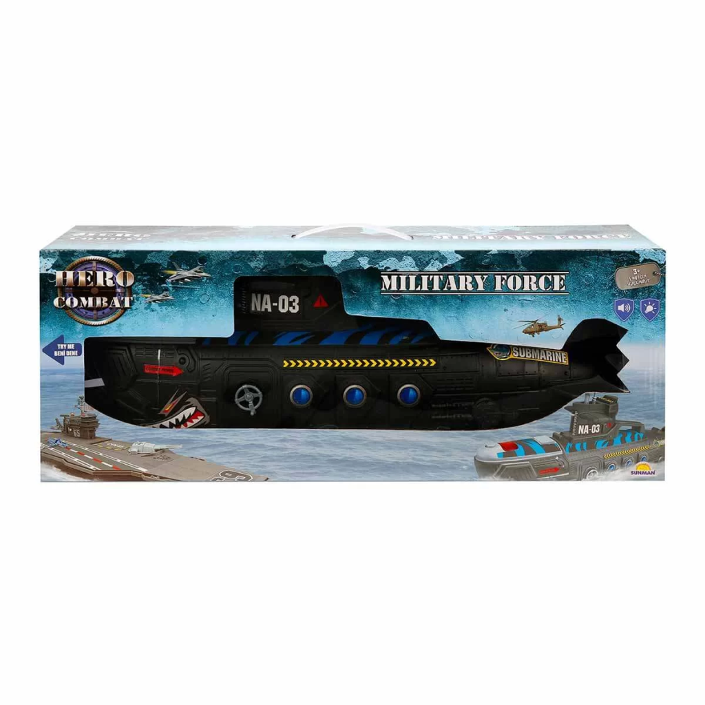 Nessiworld Sesli ve Işıklı Köpekbalığı Temalı Denizaltı NA-03 55 Nessiworld Sesli ve Işıklı Köpekbalığı Temalı Denizaltı NA-03 55