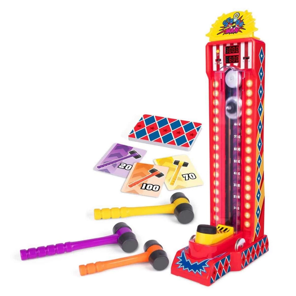Nessiworld Sesli Elektronik Arcade Strongman Oyunu Nessiworld Sesli Elektronik Arcade Strongman Oyunu