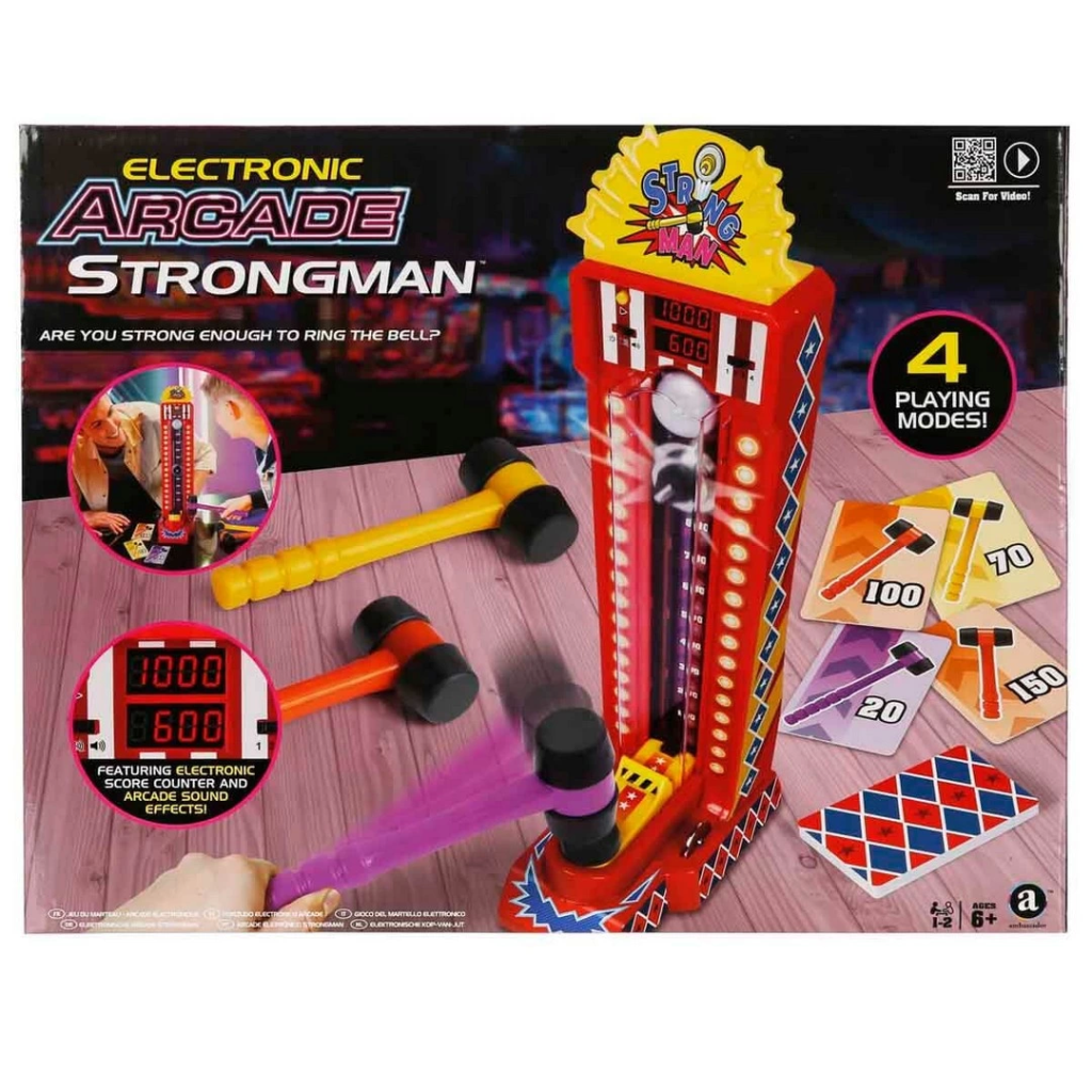 Nessiworld Sesli Elektronik Arcade Strongman Oyunu Nessiworld Sesli Elektronik Arcade Strongman Oyunu